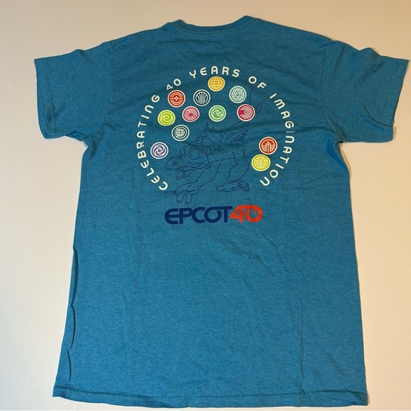 Epcot 40th Figment t shirt - Picture 2 of 5